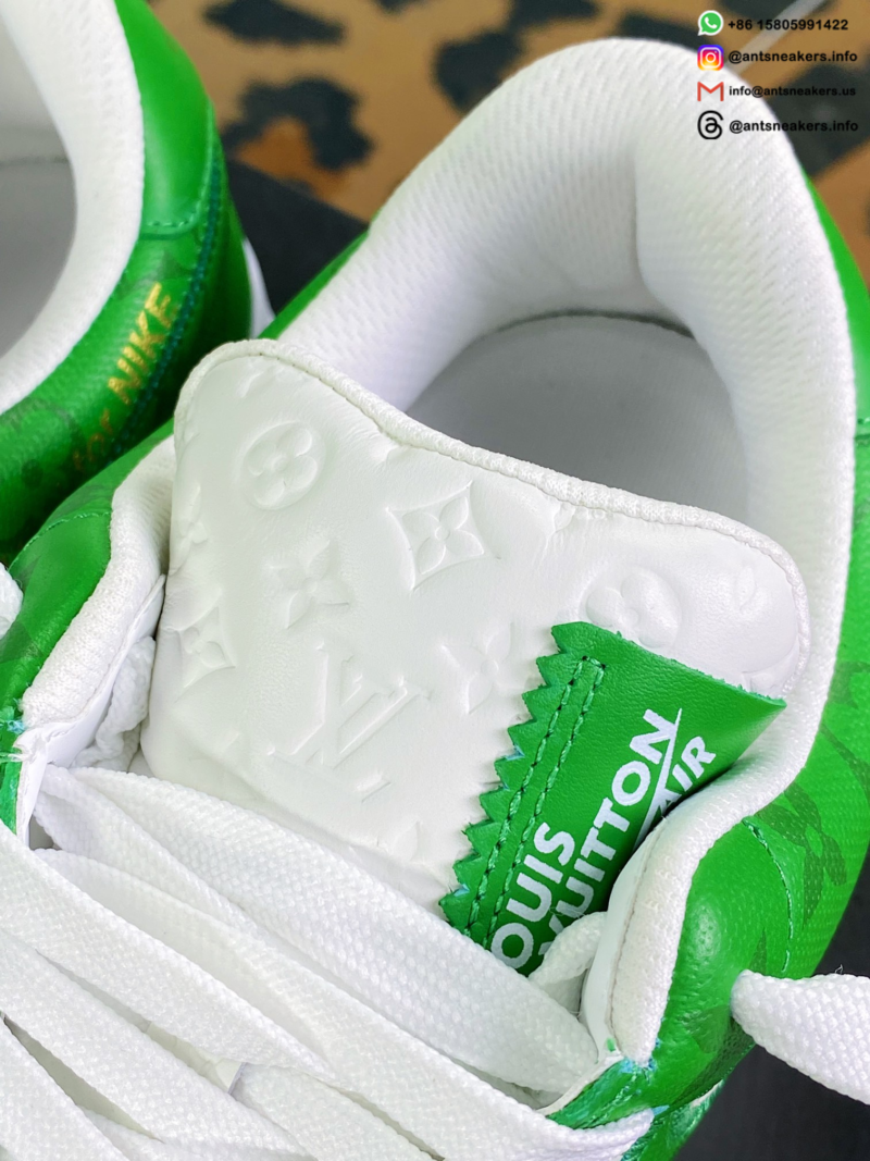 Louis Vuitton x Nike Air Force 1 Low 'White Gym Green' 1A9V WHITE GREEN