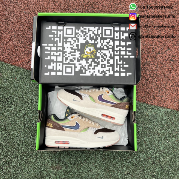 Nike Air Max 1 '87 Premium 'University of Oregon' PE HQ2640-200 - Image 20