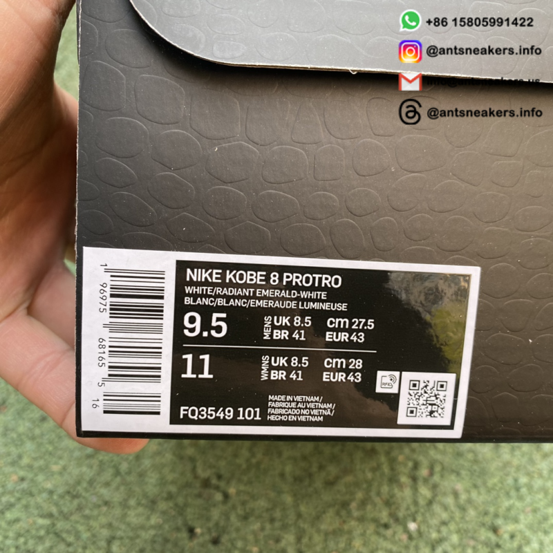 Nike Kobe 8 Protro 'Radiant Emerald' FQ3549-101