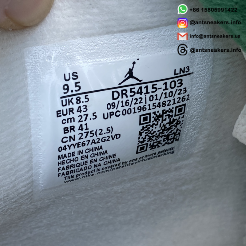 Nike SB x Air Jordan 4 Retro SP 'Pine Green' DR5415-103