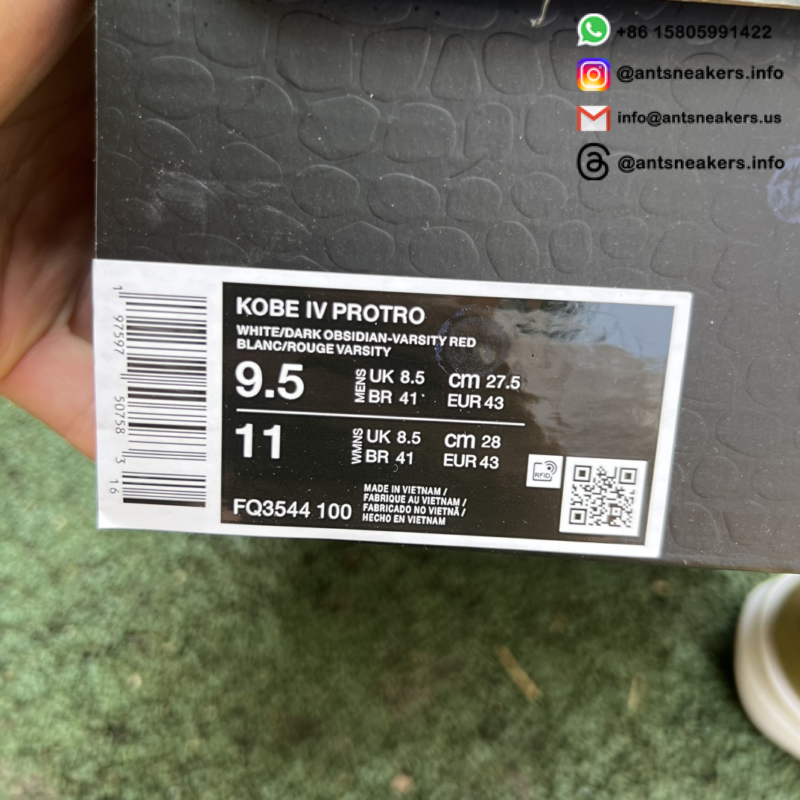 Nike Zoom Kobe 4 Protro 'Gold Medal' 2024 FQ3544-100