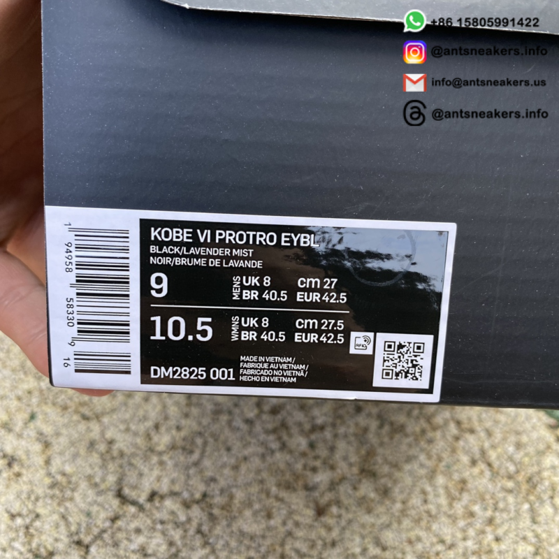Nike Zoom Kobe 6 Protro 'EYBL' DM2825-001