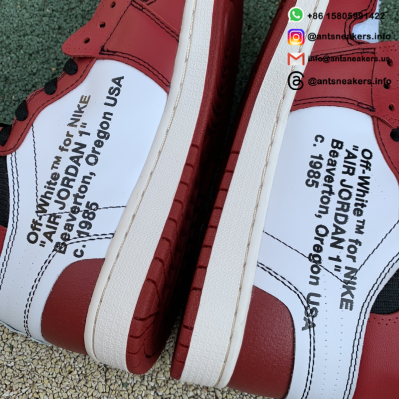 Off-White x Air Jordan 1 Retro High OG 'Chicago' AA3834-101
