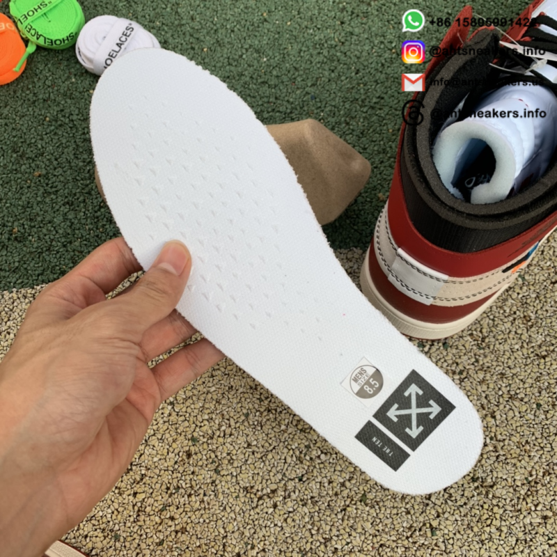 Off-White x Air Jordan 1 Retro High OG 'Chicago' AA3834-101