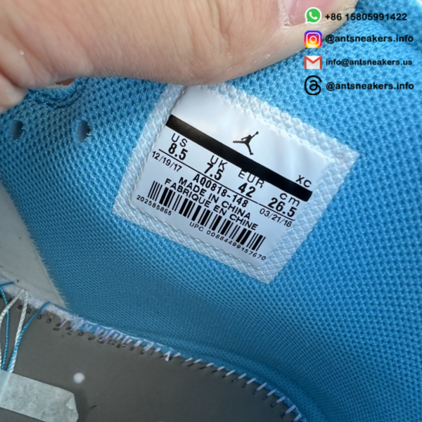 Off-White x Air Jordan 1 Retro High OG 'UNC' AQ0818-148 - Image 15