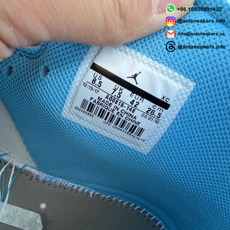 Off-White x Air Jordan 1 Retro High OG 'UNC' AQ0818-148