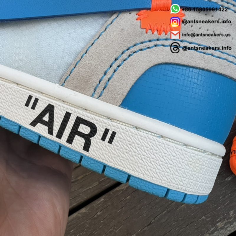 Off-White x Air Jordan 1 Retro High OG 'UNC' AQ0818-148