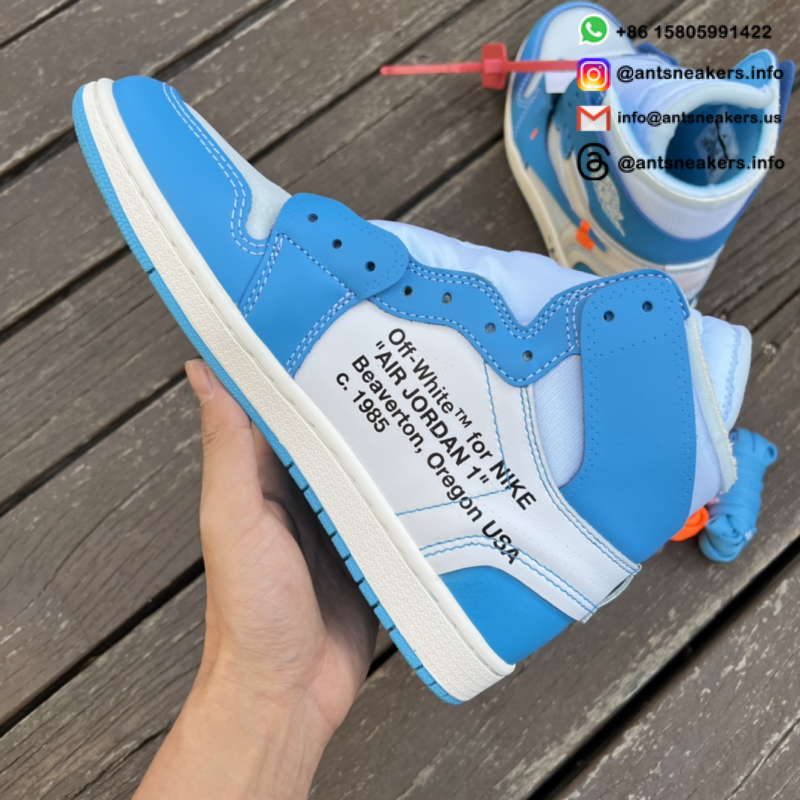 Off-White x Air Jordan 1 Retro High OG 'UNC' AQ0818-148