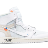 Off-White x Air Jordan 1 Retro High OG 'White' 2018 AQ0818-100