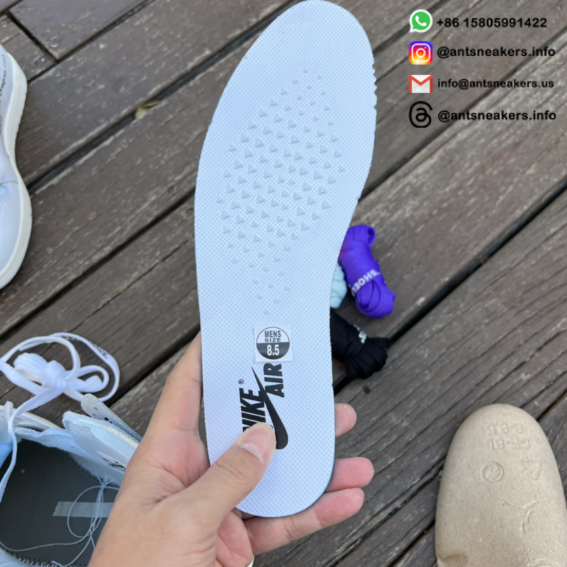 Off-White x Air Jordan 1 Retro High OG 'White' 2018 AQ0818-100