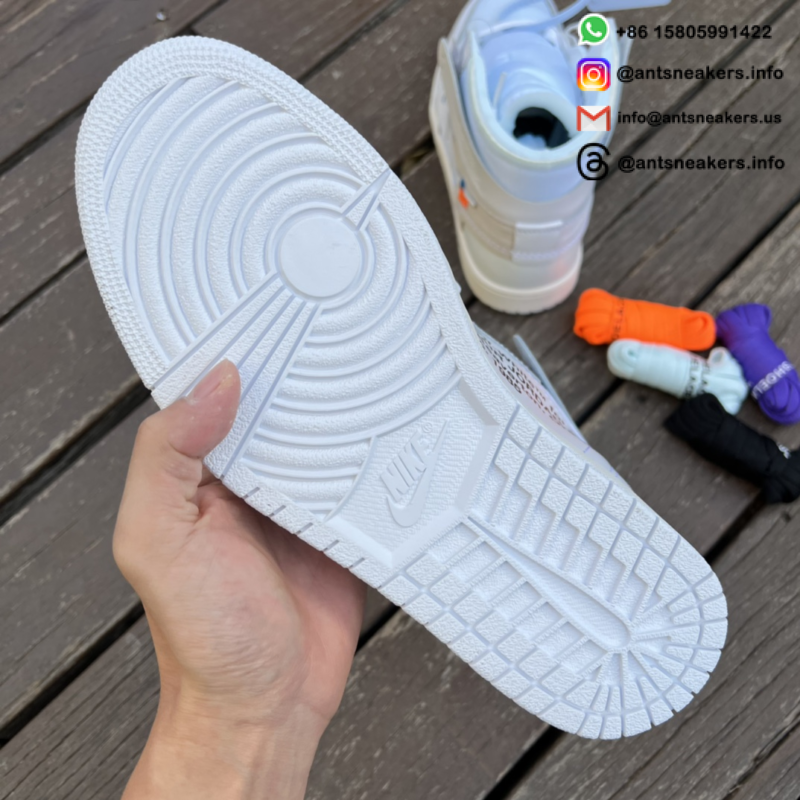 Off-White x Air Jordan 1 Retro High OG 'White' 2018 AQ0818-100