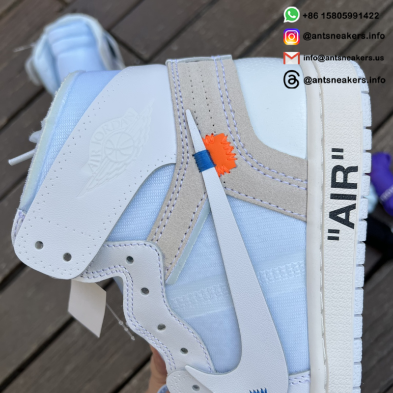 Off-White x Air Jordan 1 Retro High OG 'White' 2018 AQ0818-100
