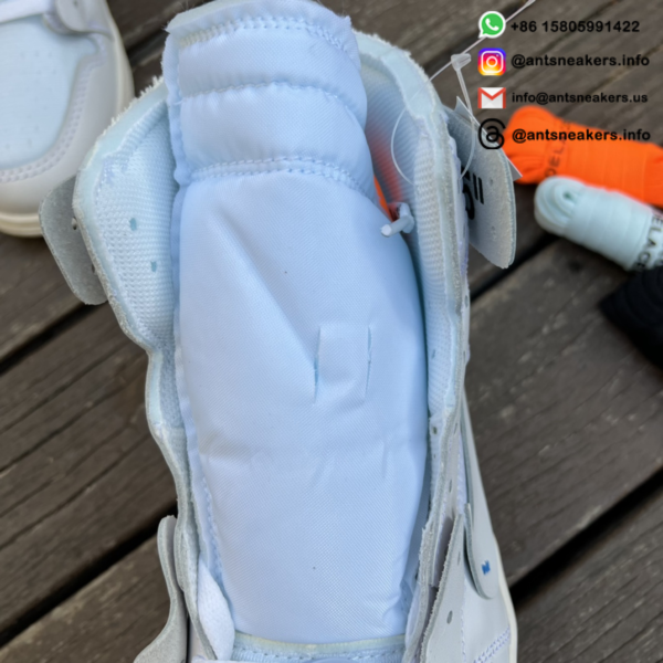 Off-White x Air Jordan 1 Retro High OG 'White' 2018 AQ0818-100 - Image 6