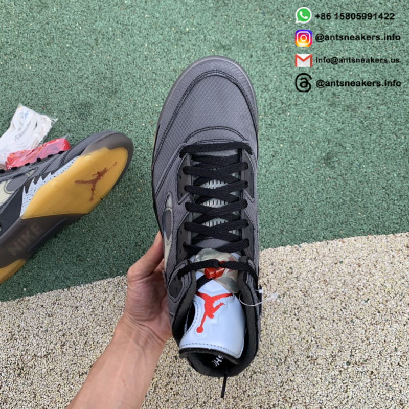 Off-White x Air Jordan 5 Retro SP 'Muslin' CT8480-001