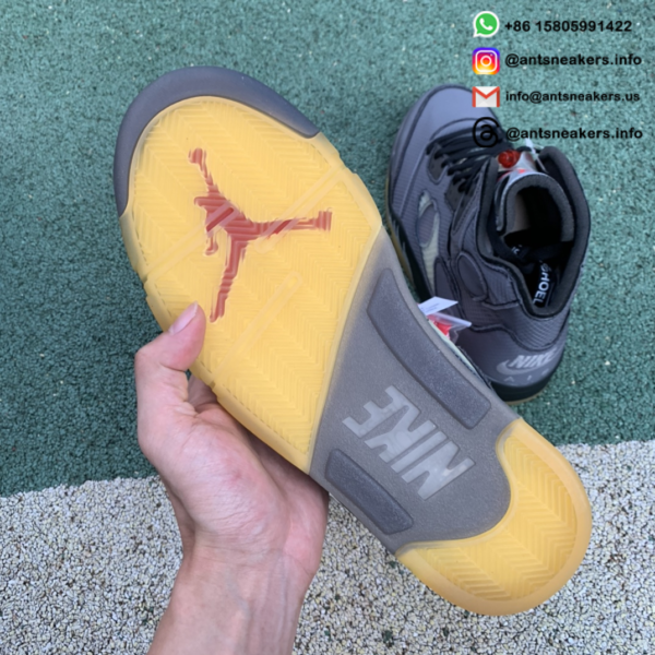Off-White x Air Jordan 5 Retro SP 'Muslin' CT8480-001 - Image 8