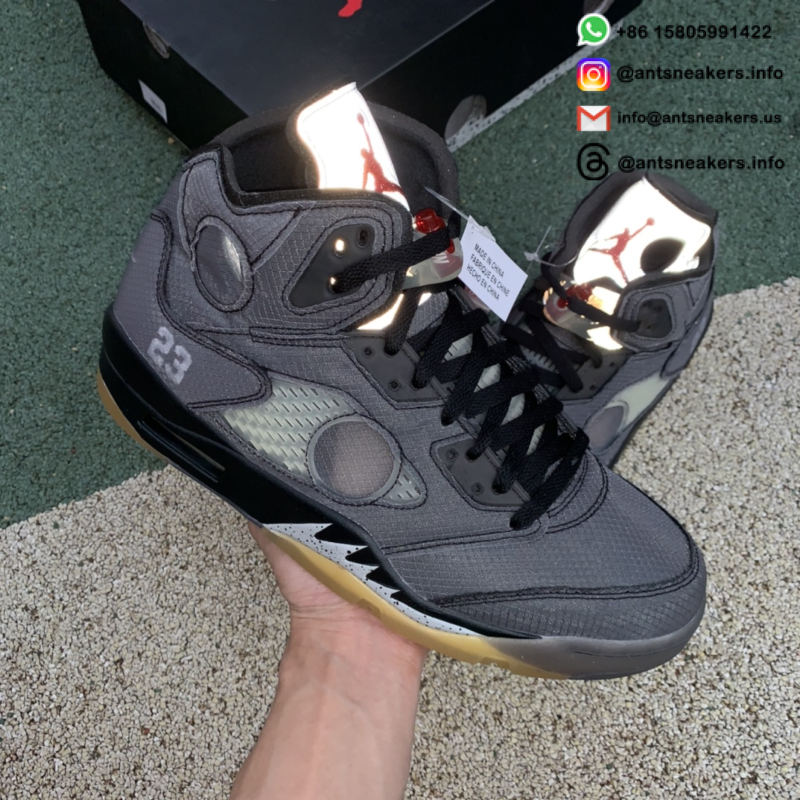 Off-White x Air Jordan 5 Retro SP 'Muslin' CT8480-001