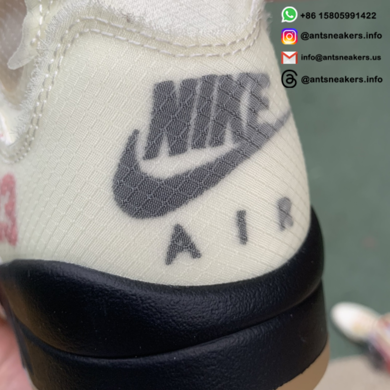 Off-White x Air Jordan 5 SP 'Sail' DH8565-100