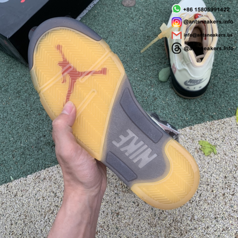Off-White x Air Jordan 5 SP 'Sail' DH8565-100