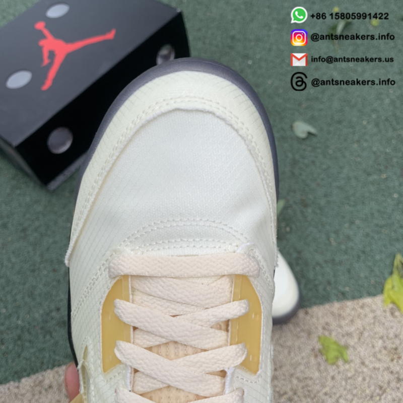 Off-White x Air Jordan 5 SP 'Sail' DH8565-100