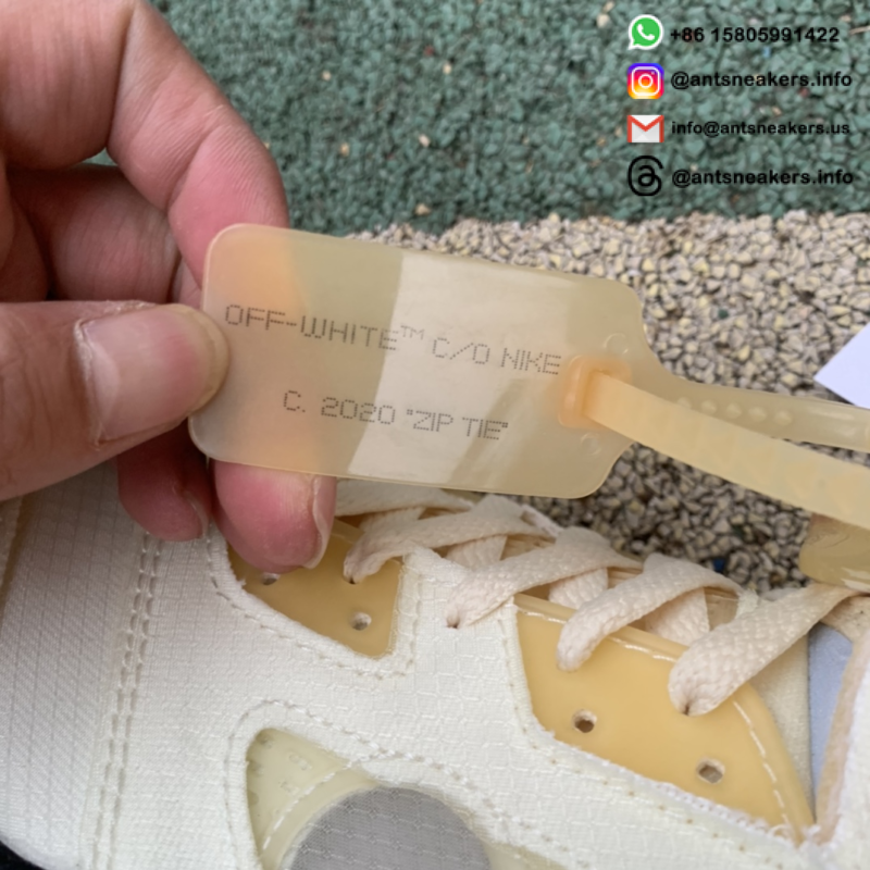 Off-White x Air Jordan 5 SP 'Sail' DH8565-100