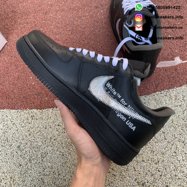 Off-White x Nike Air Force 1 Low '07 'MoMA' AV5210-001 - Image 7