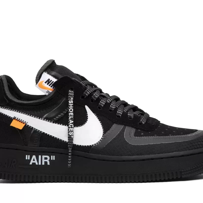 Off-White x Nike Air Force 1 Low 'Black' AO4606-001