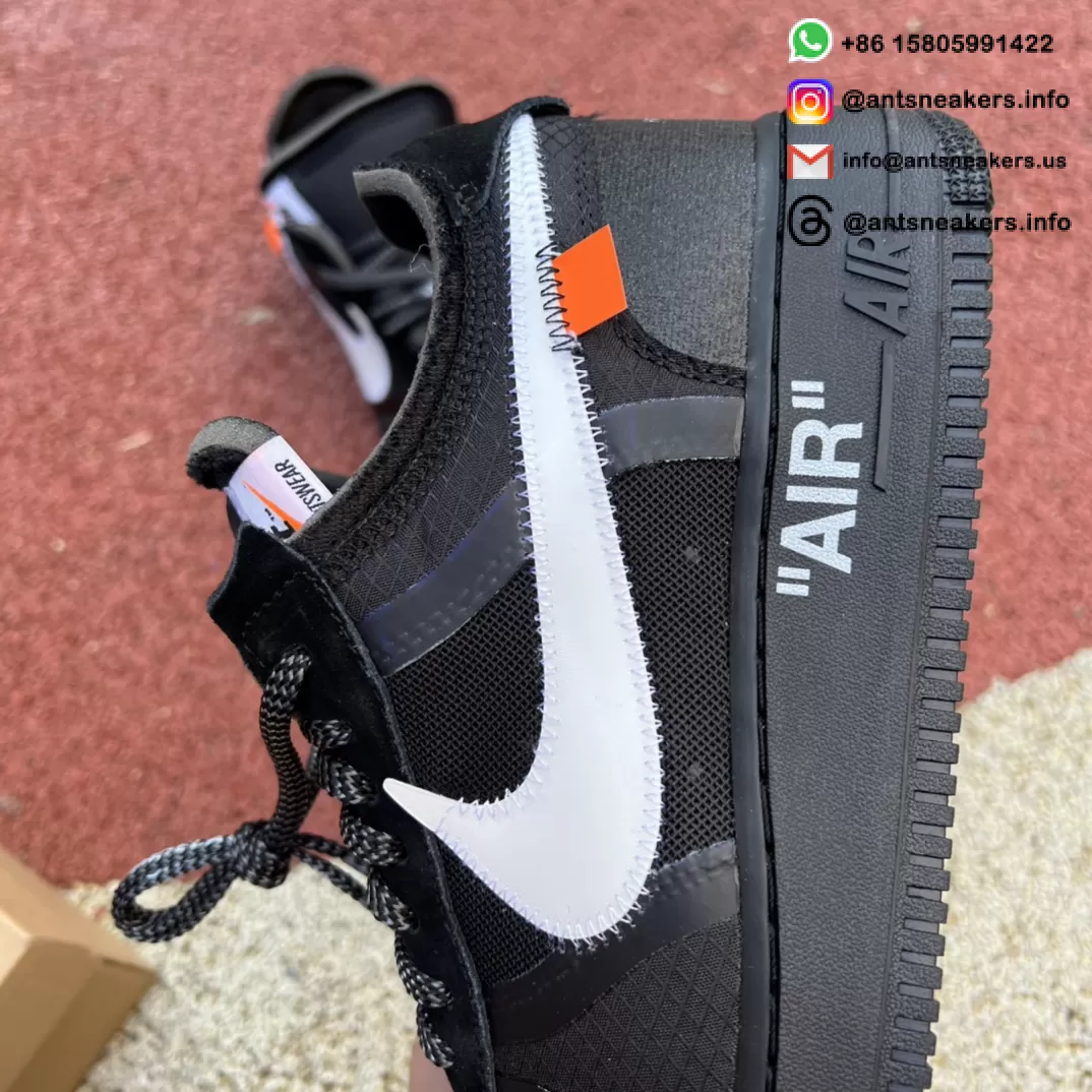 Off-White x Nike Air Force 1 Low 'Black' AO4606-001