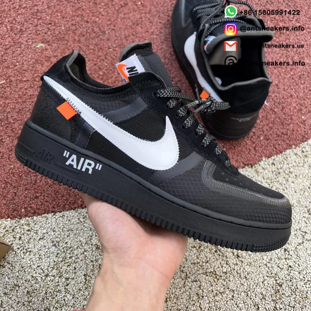 Off-White x Nike Air Force 1 Low 'Black' AO4606-001