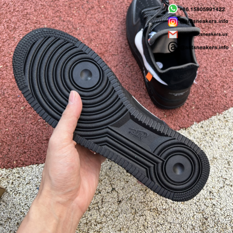 Off-White x Nike Air Force 1 Low 'Black' AO4606-001
