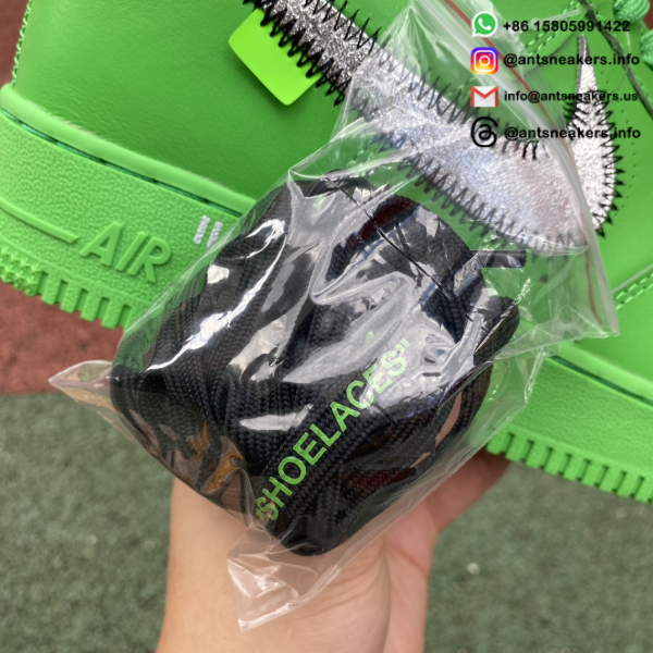 Off-White x Nike Air Force 1 Low 'Brooklyn' DX1419-300 - Image 16