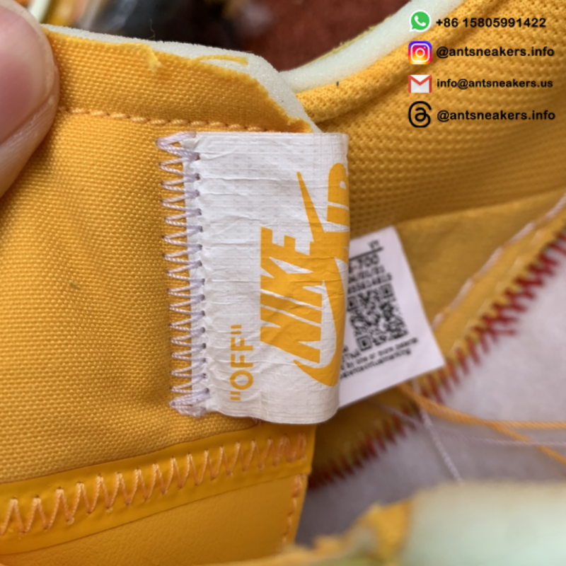 Off-White x Nike Air Force 1 Low 'Lemonade' DD1876-700