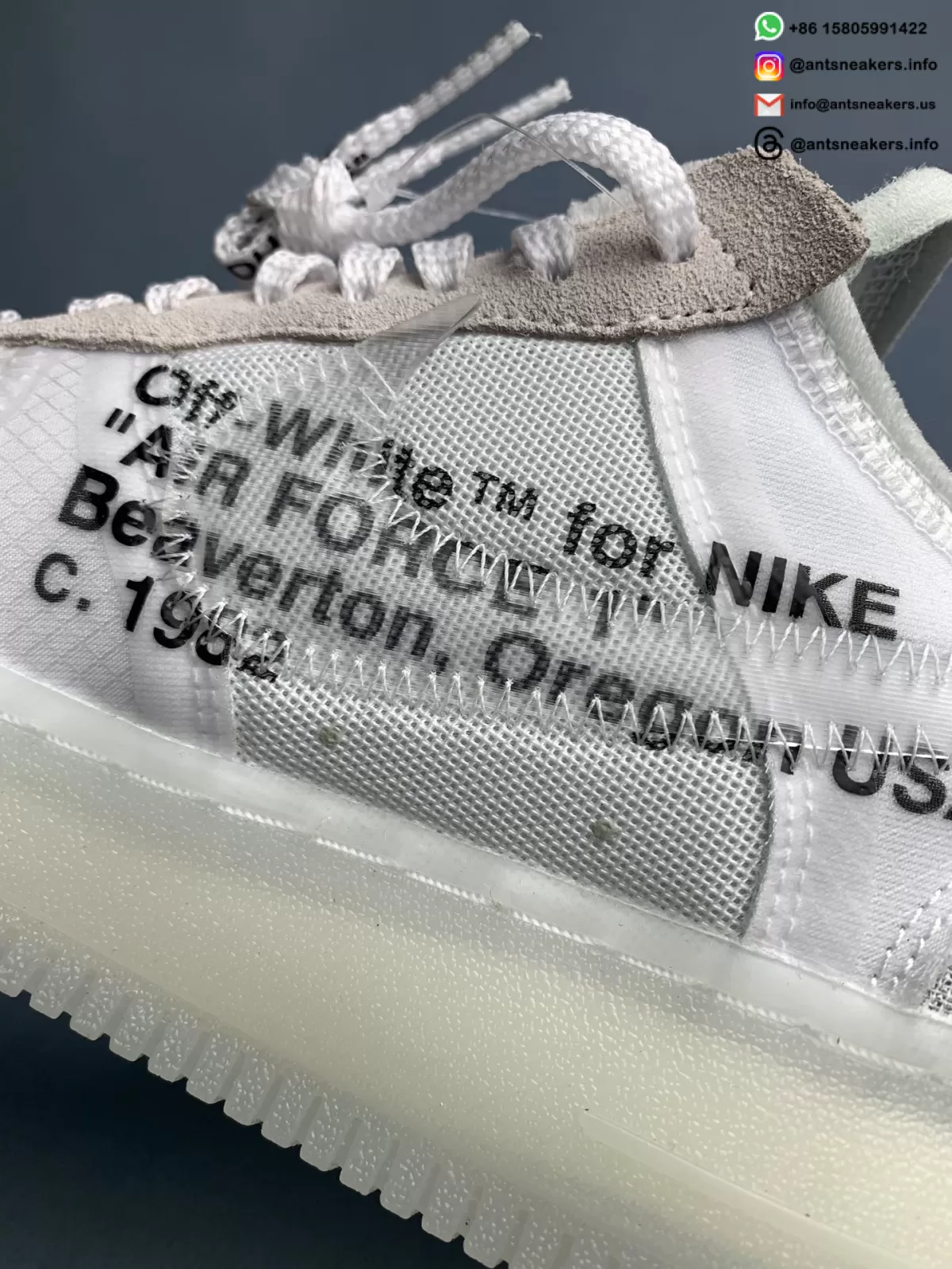 Off-White x Nike Air Force 1 Low 'The Ten' AO4606-100