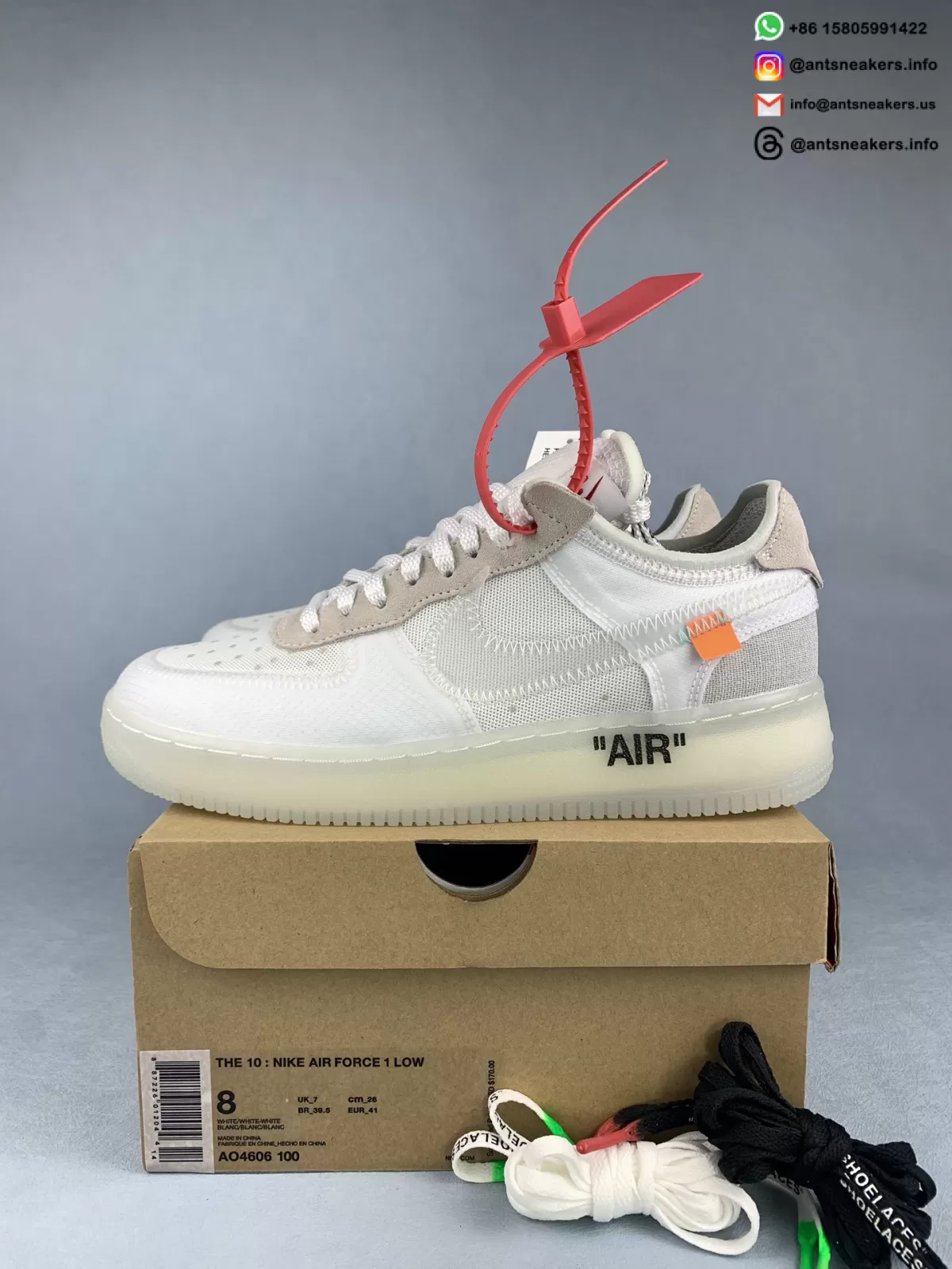 Off-White x Nike Air Force 1 Low 'The Ten' AO4606-100