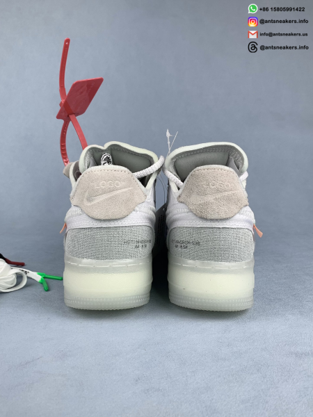 Off-White x Nike Air Force 1 Low 'The Ten' AO4606-100 - Image 9