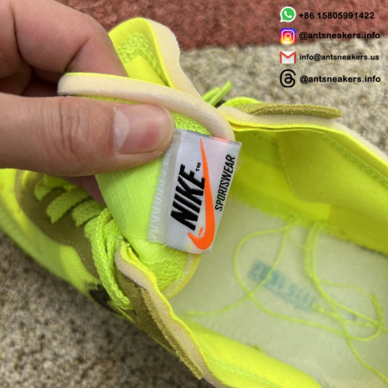 Off-White x Nike Air Force 1 Low 'Volt' AO4606-700