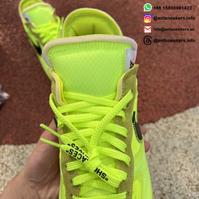 Off-White x Nike Air Force 1 Low 'Volt' AO4606-700