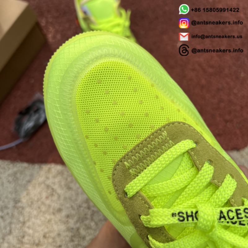 Off-White x Nike Air Force 1 Low 'Volt' AO4606-700