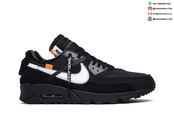 Off-White x Nike Air Max 90 'Black' AA7293-001