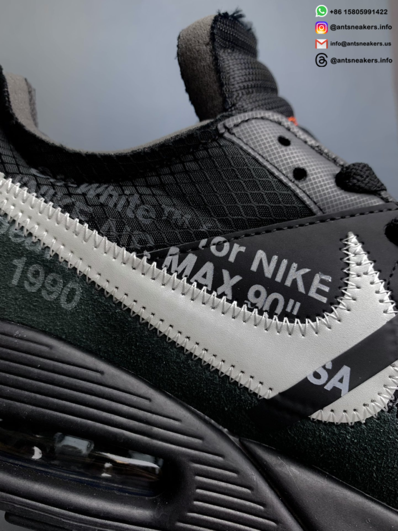 Off-White x Nike Air Max 90 'Black' AA7293-001