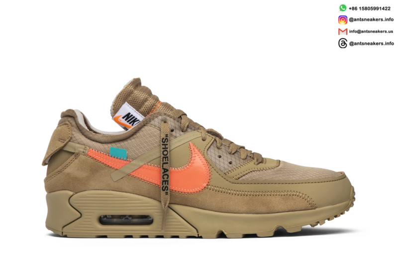 Off-White x Nike Air Max 90 'Desert Ore' AA7293-200