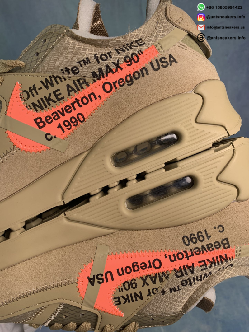 Off-White x Nike Air Max 90 'Desert Ore' AA7293-200