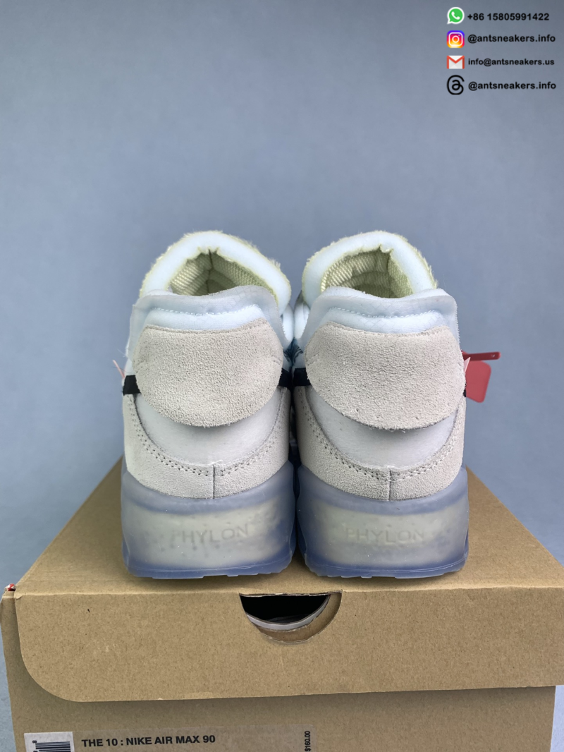 Off-White x Nike Air Max 90 'The Ten' AA7293-100