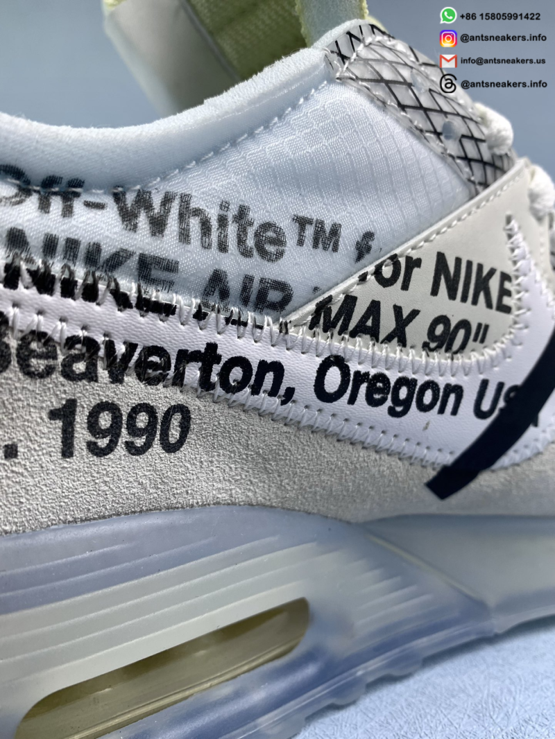 Off-White x Nike Air Max 90 'The Ten' AA7293-100