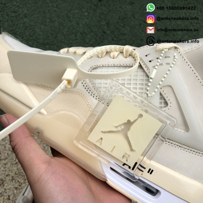 Off-White x Wmns Air Jordan 4 Retro SP 'Sail' CV9388-100
