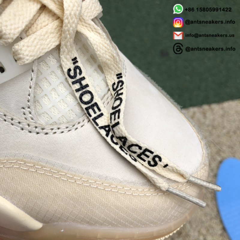 Off-White x Wmns Air Jordan 4 Retro SP 'Sail' CV9388-100