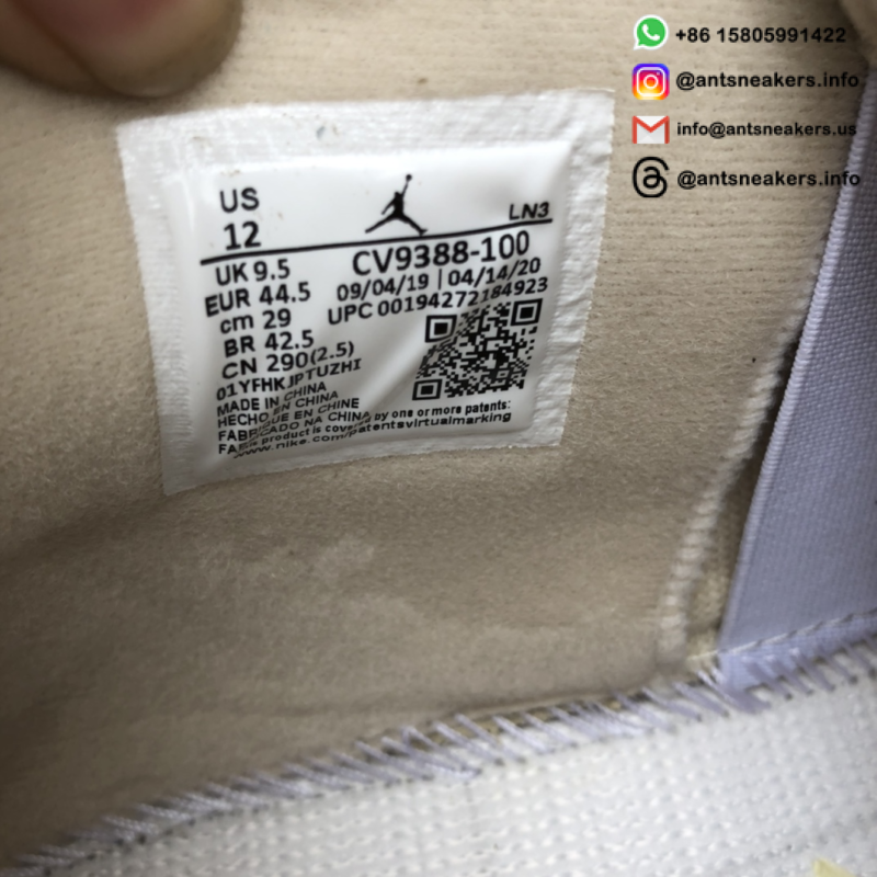Off-White x Wmns Air Jordan 4 Retro SP 'Sail' CV9388-100
