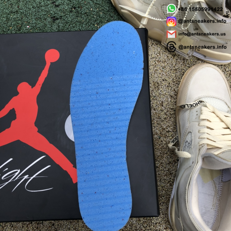 Off-White x Wmns Air Jordan 4 Retro SP 'Sail' CV9388-100