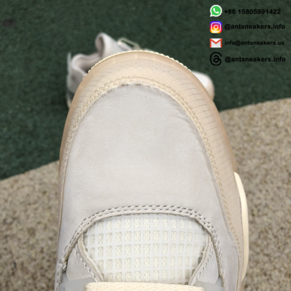 Off-White x Wmns Air Jordan 4 Retro SP 'Sail' CV9388-100 - Image 7