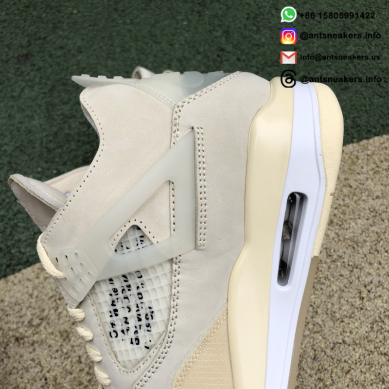 Off-White x Wmns Air Jordan 4 Retro SP 'Sail' CV9388-100
