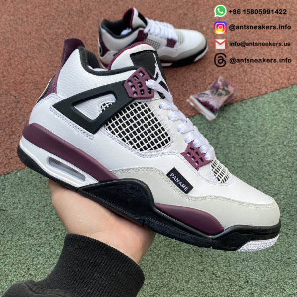 Paris Saint-Germain x Air Jordan 4 Retro 'Bordeaux' CZ5624-100 - Image 2